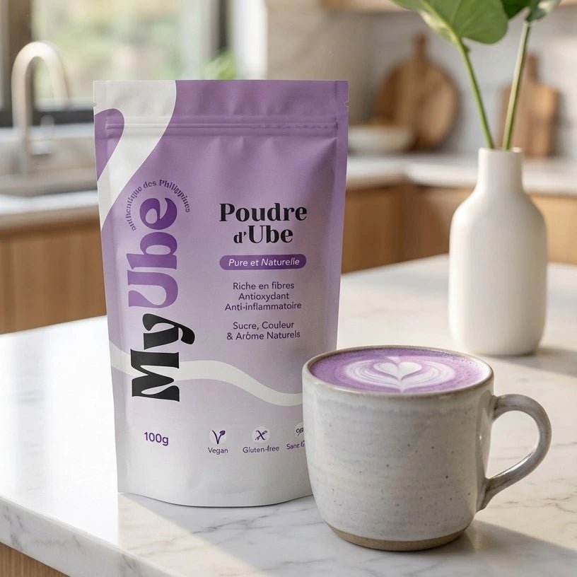 Poudre d'Ube 100% pure et naturelle des Philippines - MyUbe